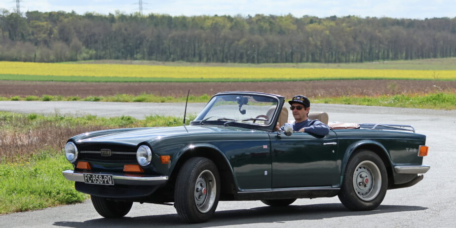 Triumph TR6 CC avec overdrive