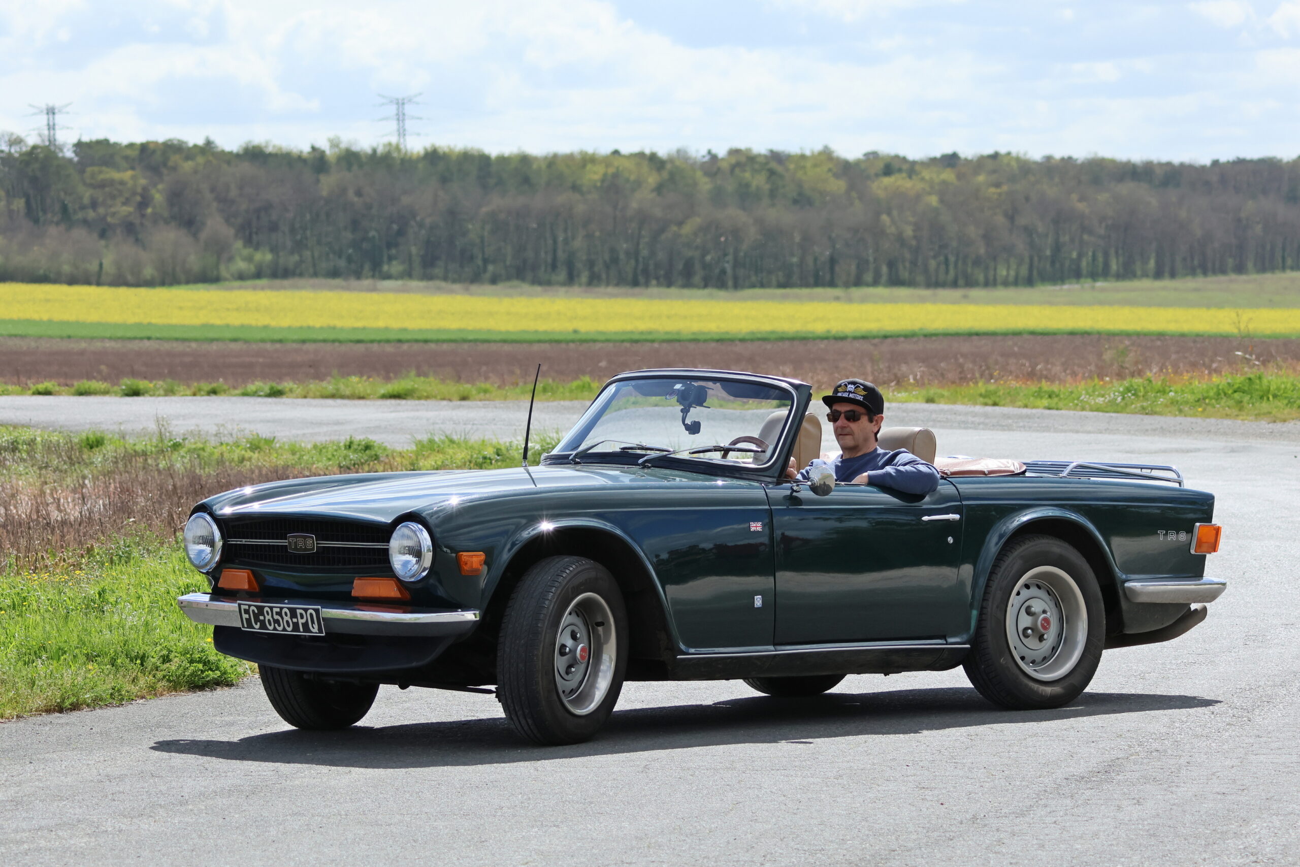 Triumph TR6 CC avec overdrive