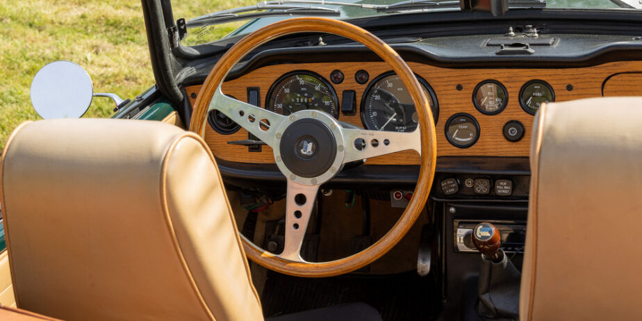 Triumph TR6 CC avec overdrive