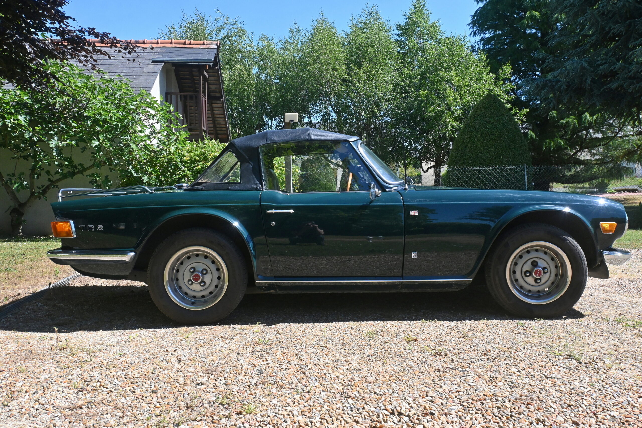 Triumph TR6 CC avec overdrive