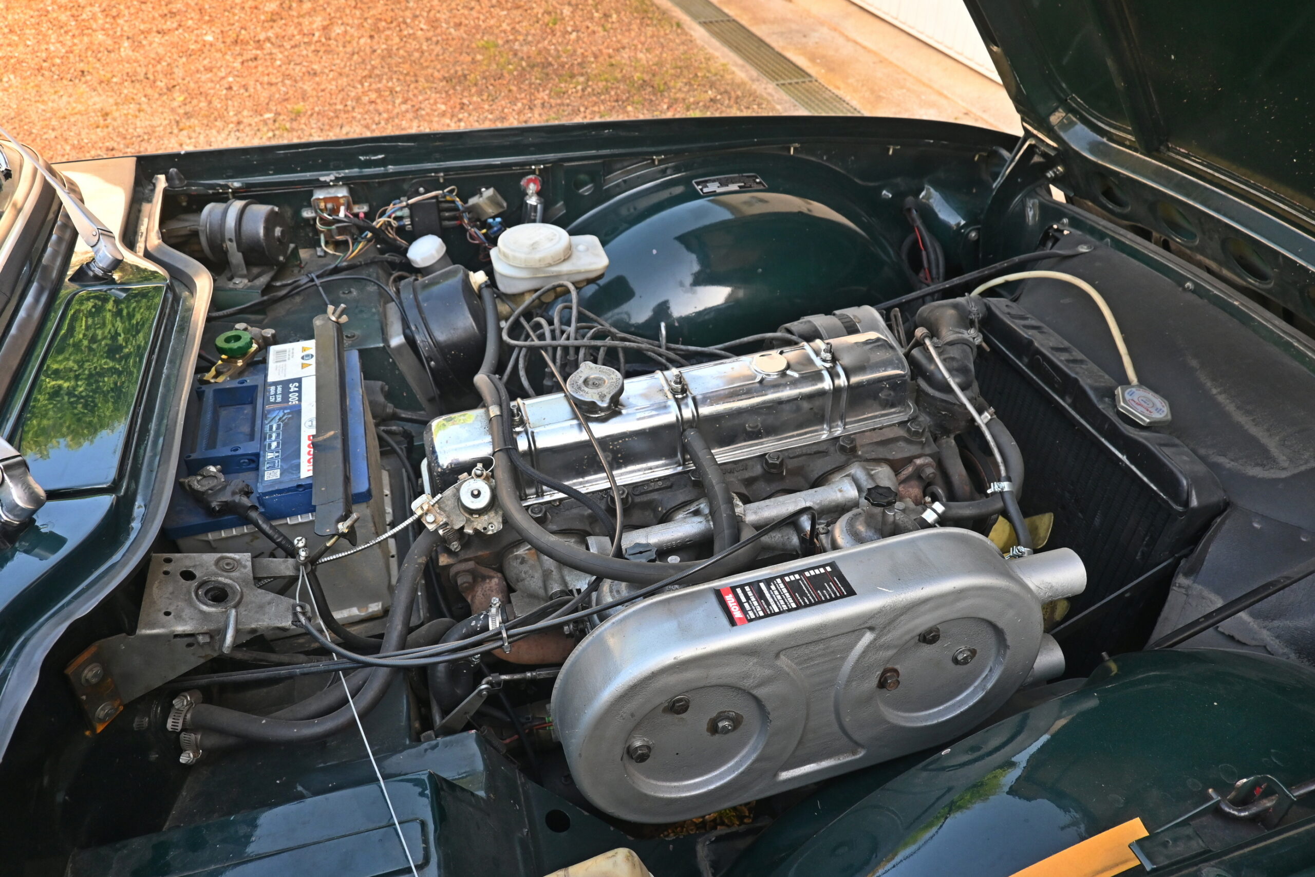 Triumph TR6 CC avec overdrive