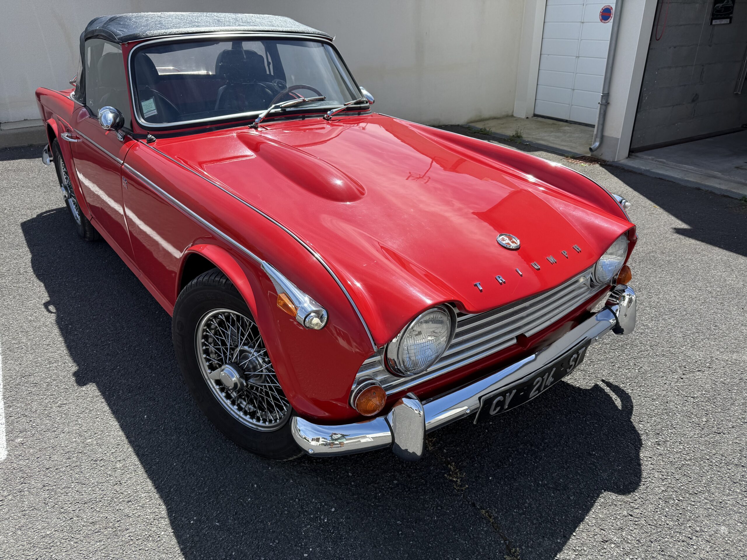 Vente Triumph TR4 A IRS 1965