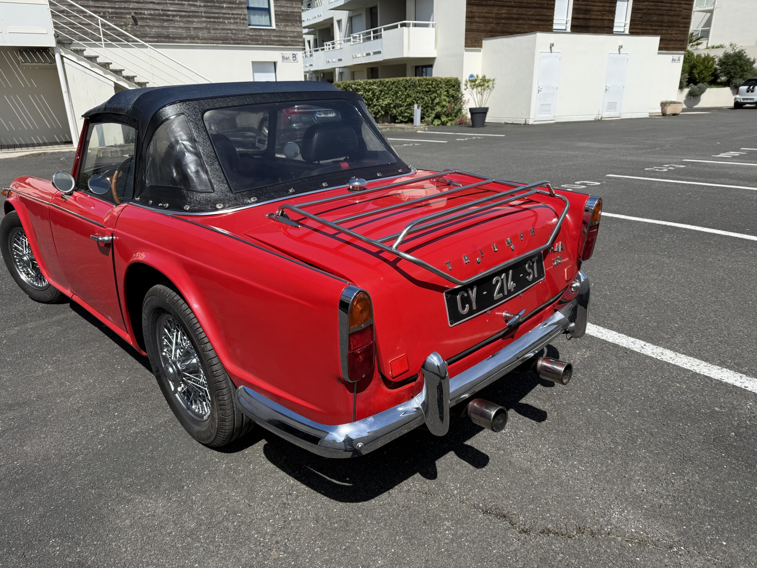 Vente Triumph TR4 A IRS 1965