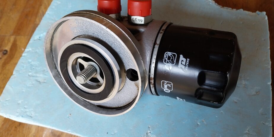 Adapteur filtre à huile Triumph Vitesse