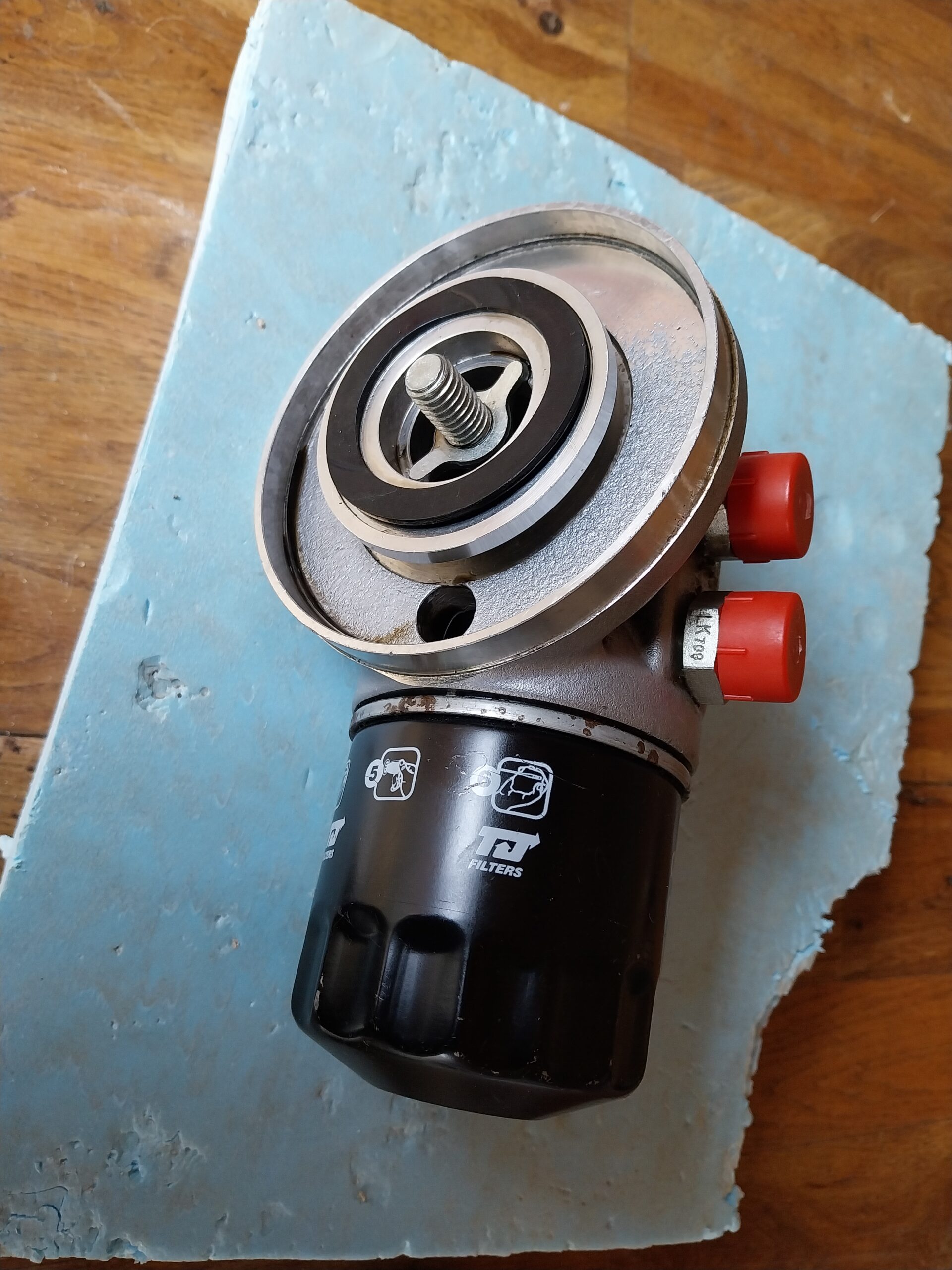 Adapteur filtre à huile Triumph Vitesse