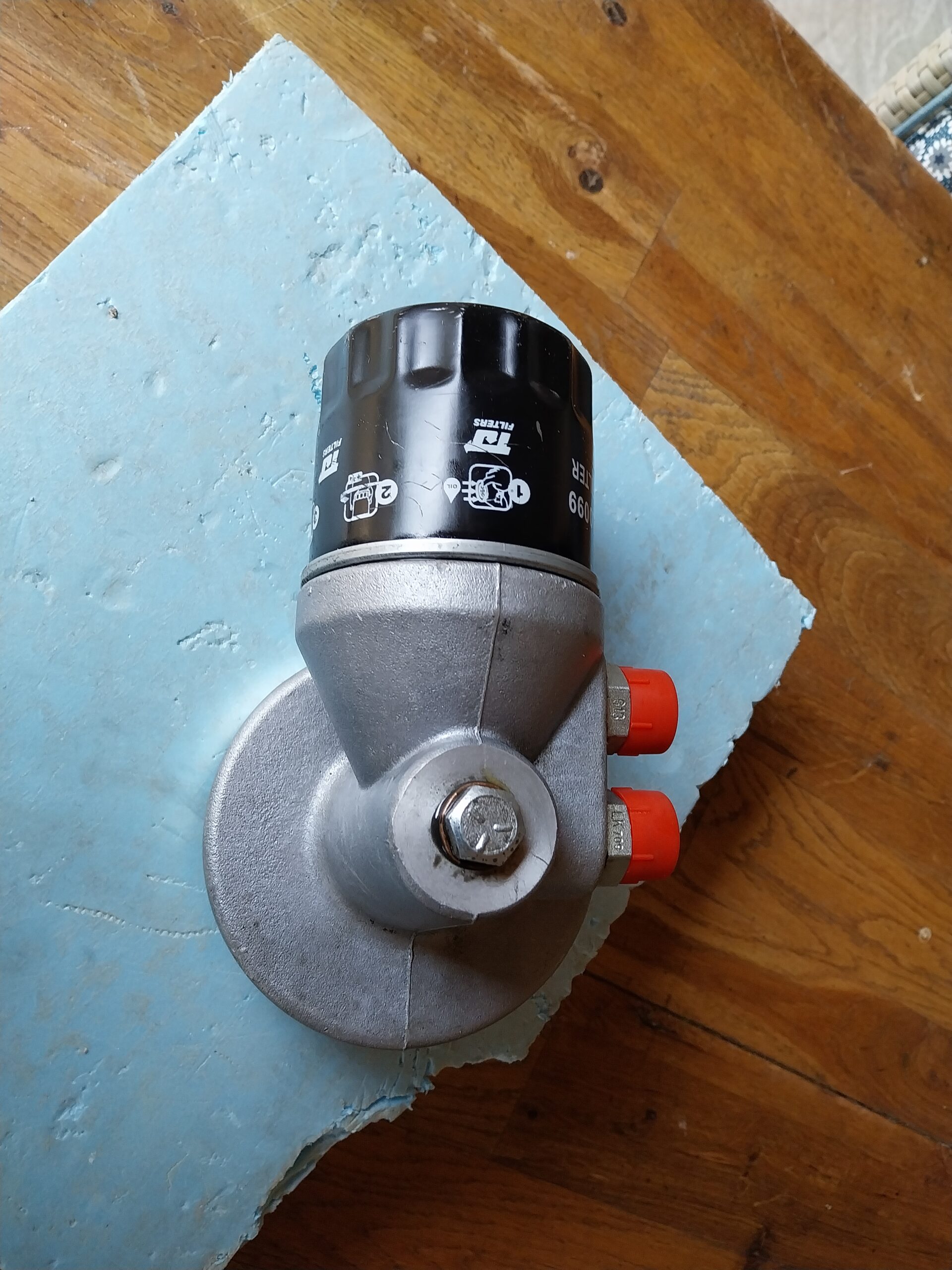 Adapteur filtre à huile Triumph Vitesse