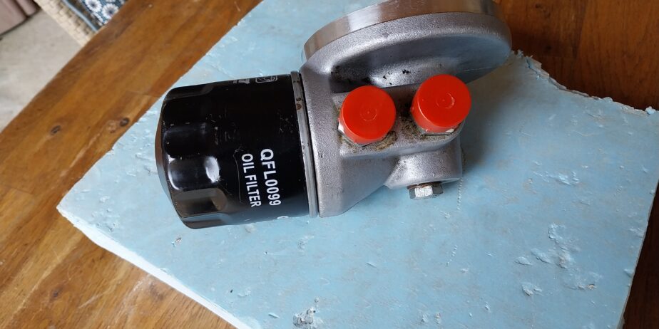 Adapteur filtre à huile Triumph Vitesse