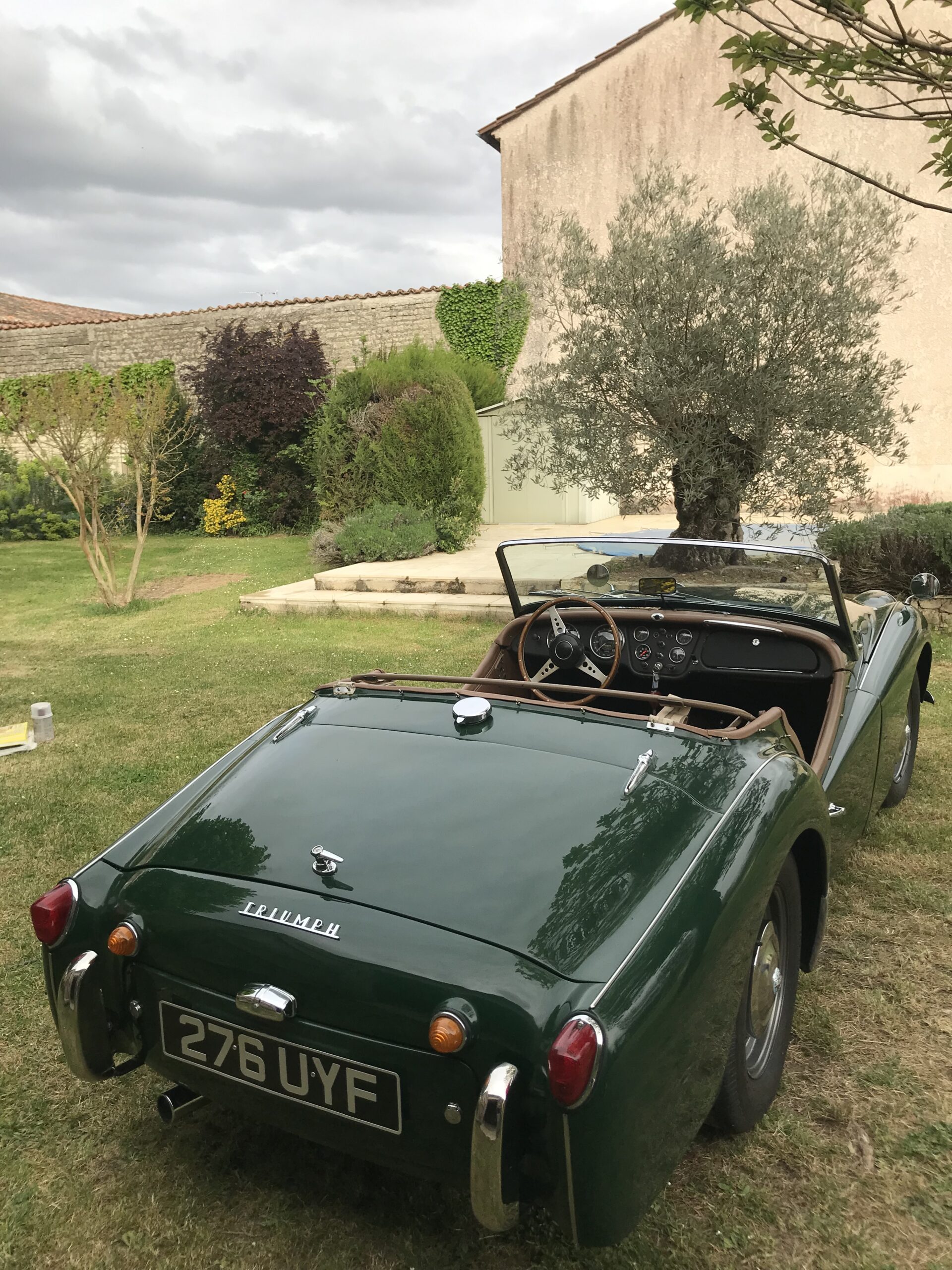 Triumph TR3a LHD 1960 BRGreen