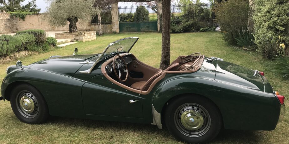 Triumph TR3a LHD 1960 BRGreen