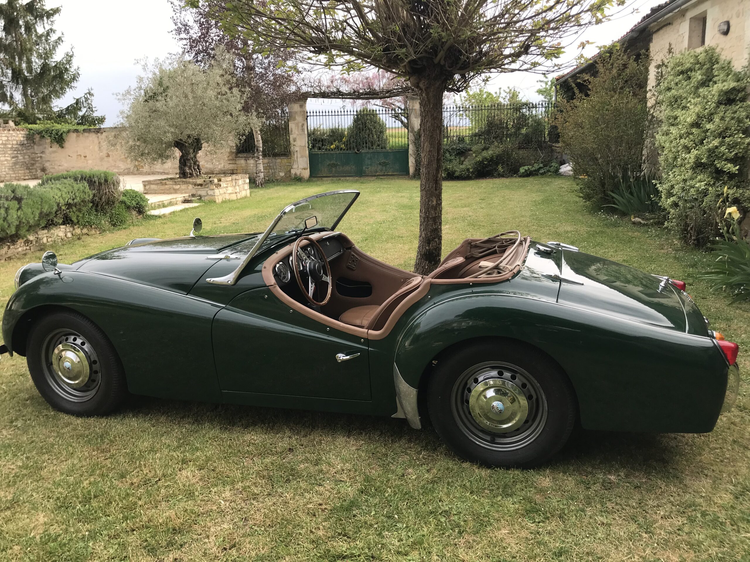 Triumph TR3a LHD 1960 BRGreen