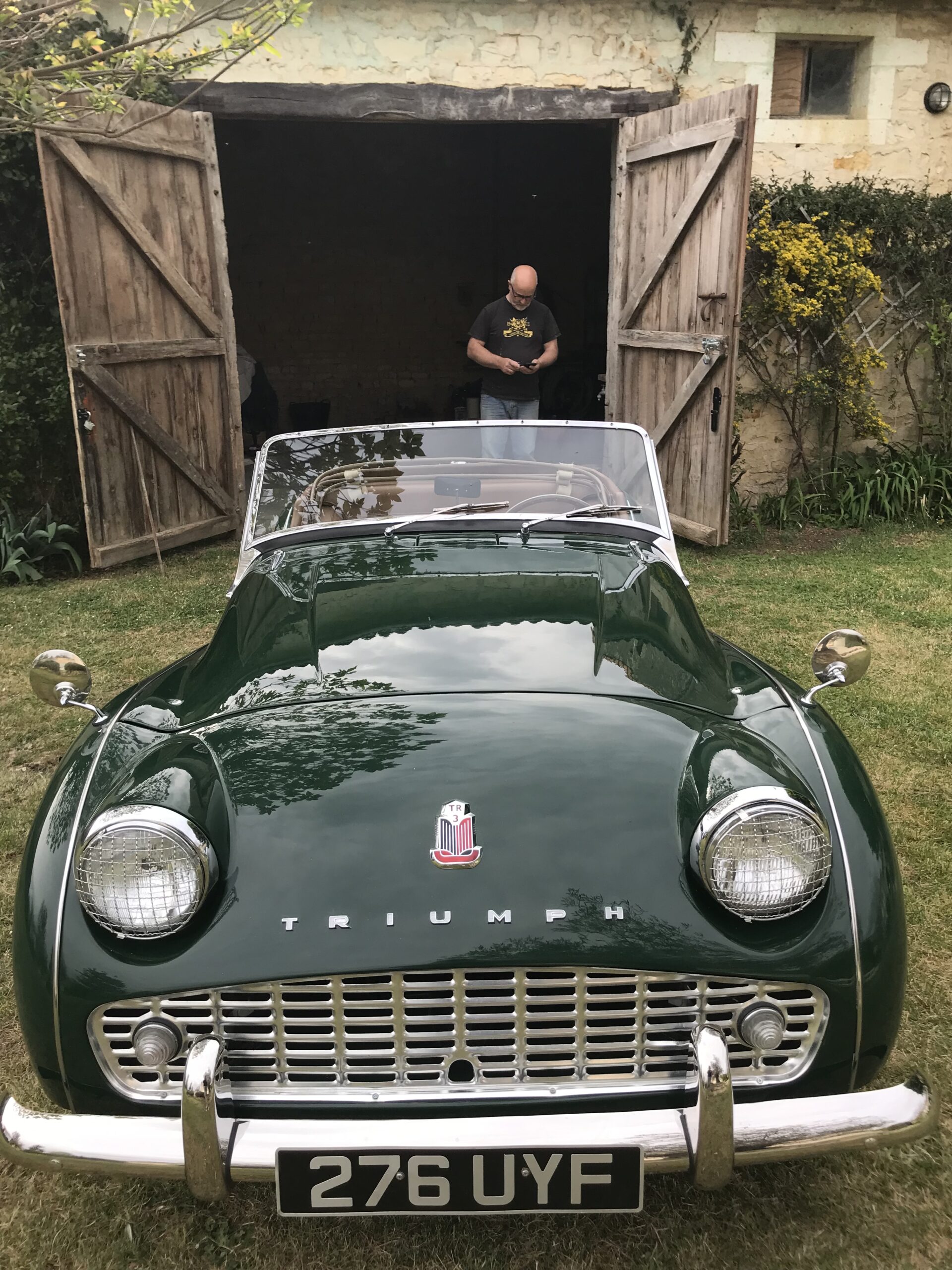 Triumph TR3a LHD 1960 BRGreen
