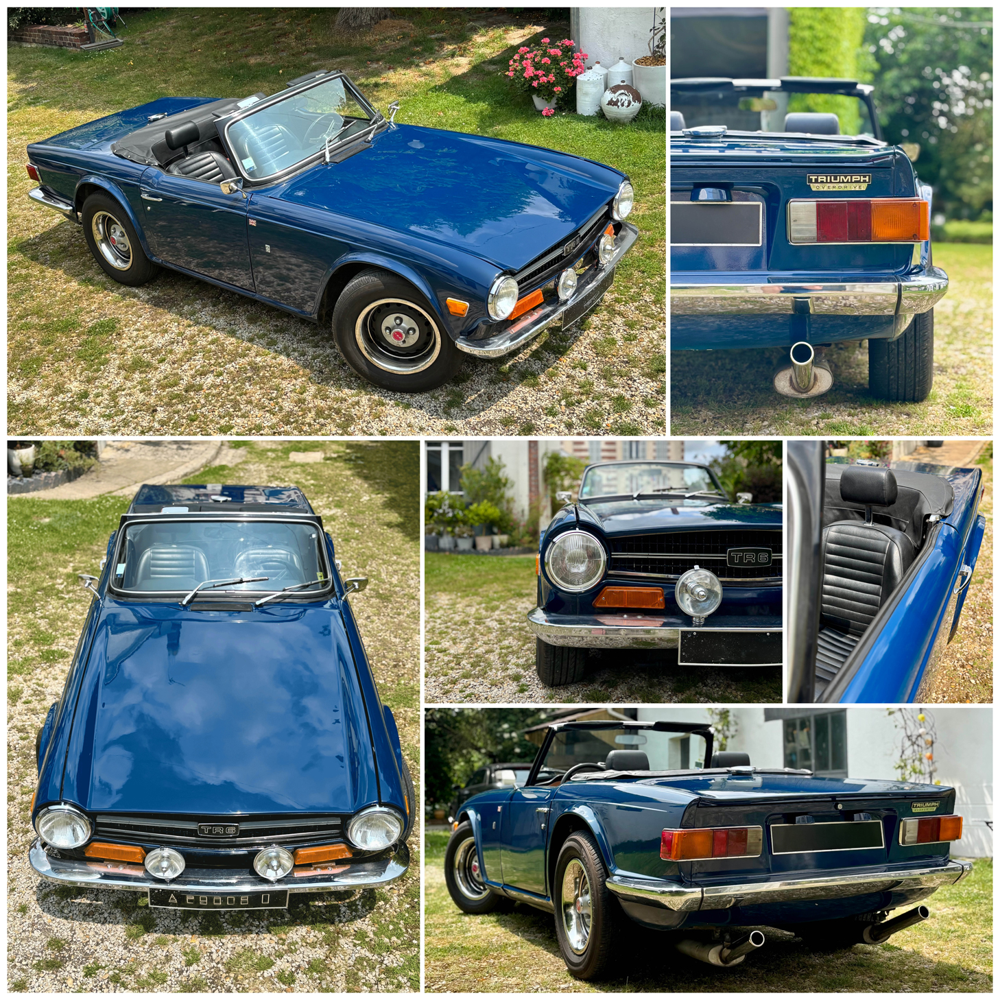 TR6 overdrive carbu 1974