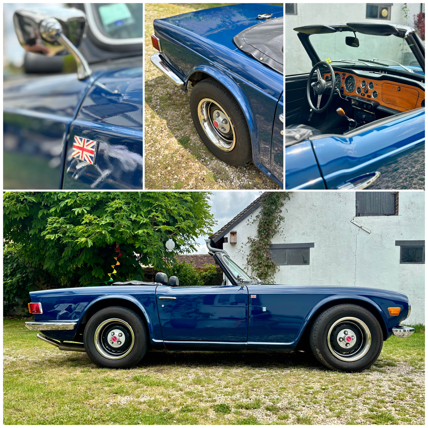 TR6 overdrive carbu 1974