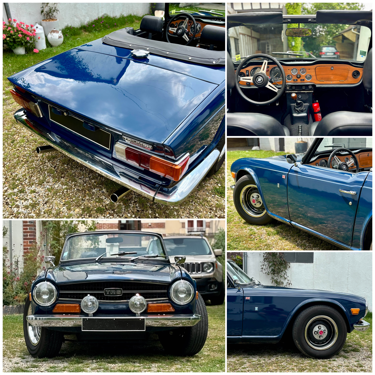 TR6 overdrive carbu 1974