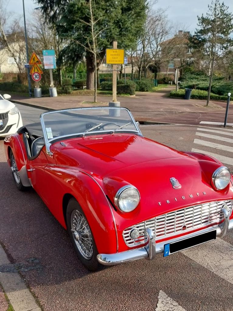 Vends TRIUMPH TR3A de 1957