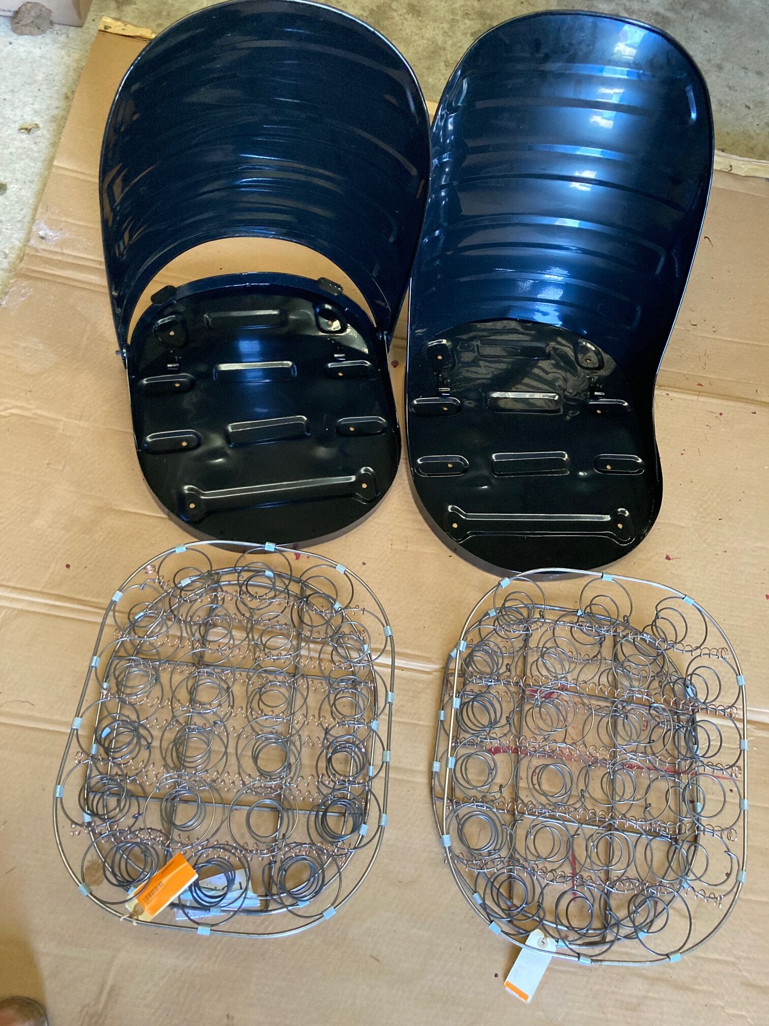 Ossatures sièges pour TR3A