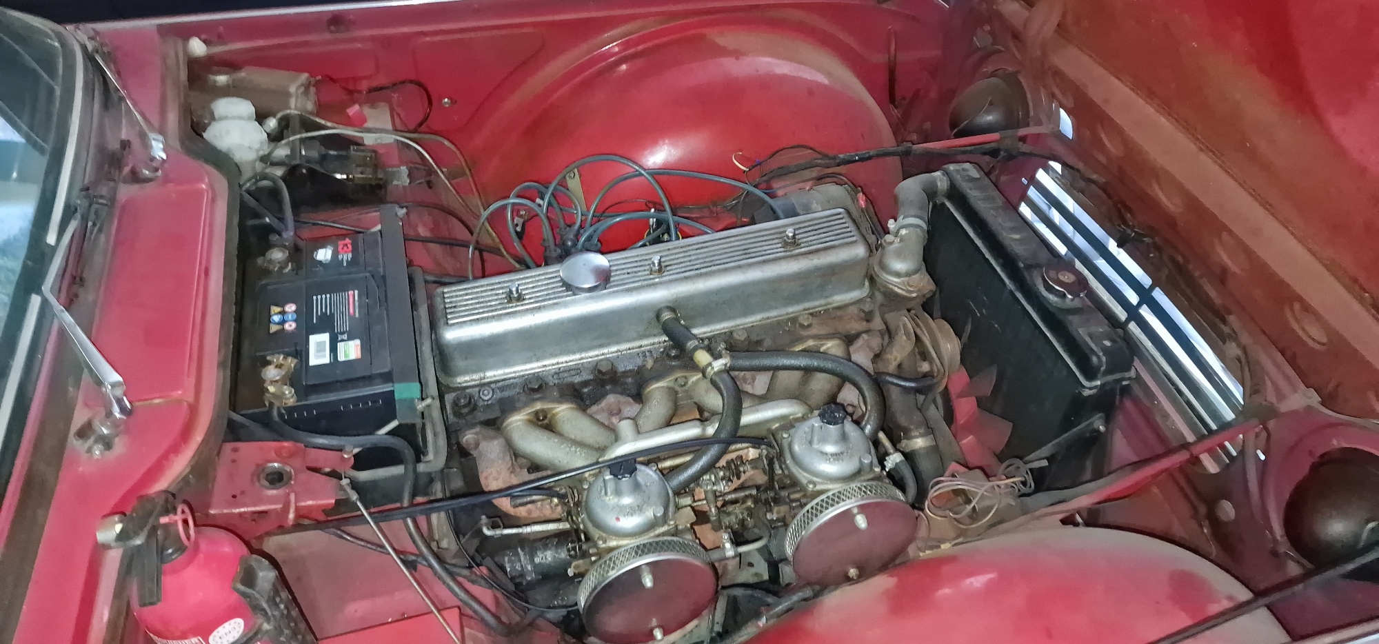 Triumph TR4A (1967) à restaurer