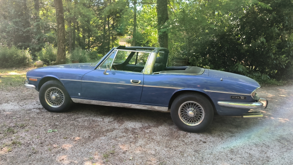 Triumph Stag dernière version ( 09/1976)