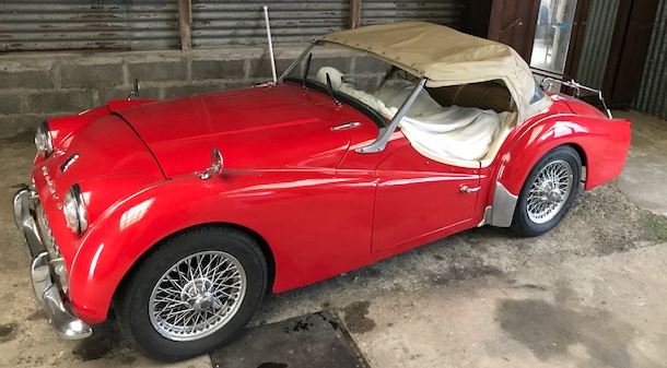 TR4A année 1958