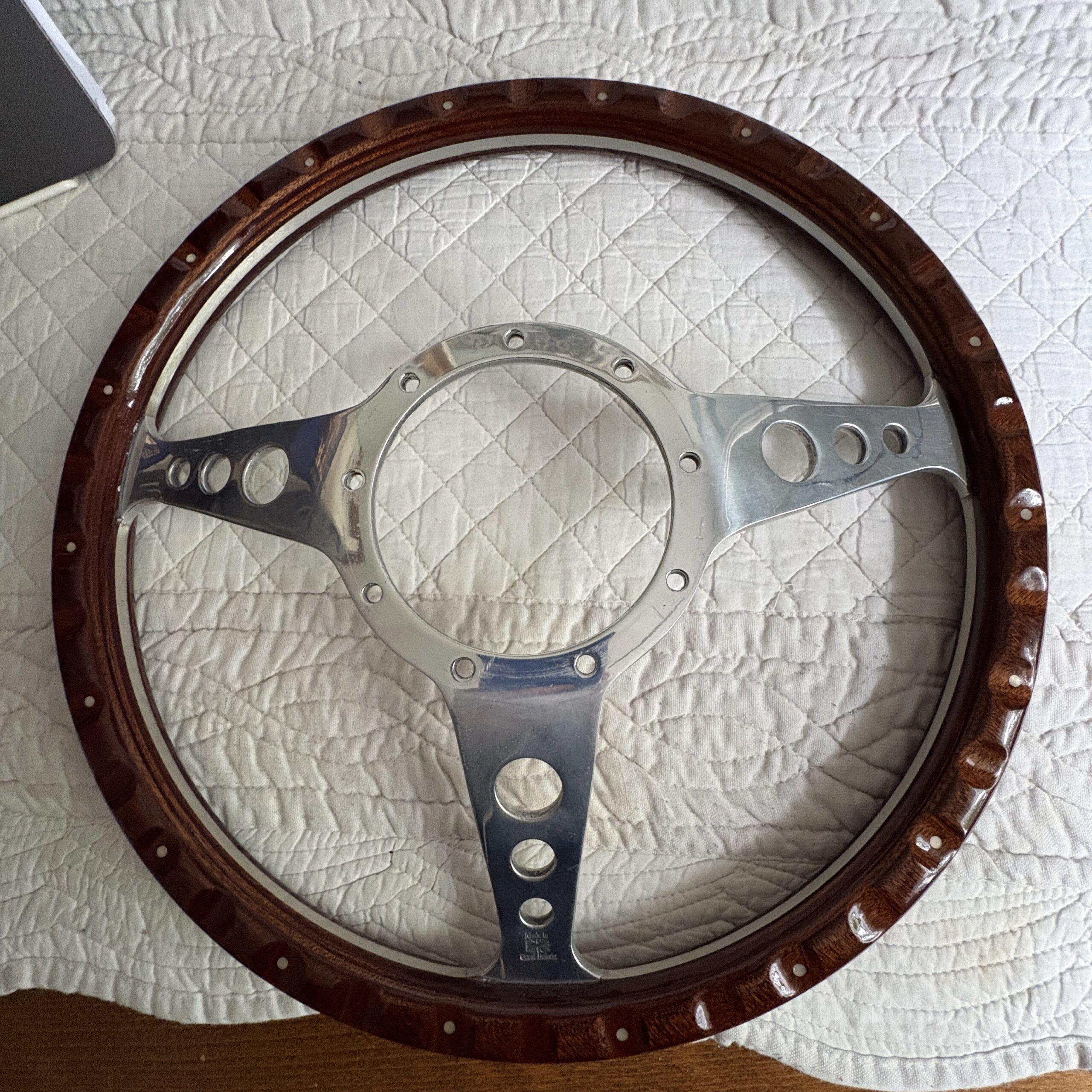 VOLANT MOTOLITA BOIS DIAMETRE 32 CM