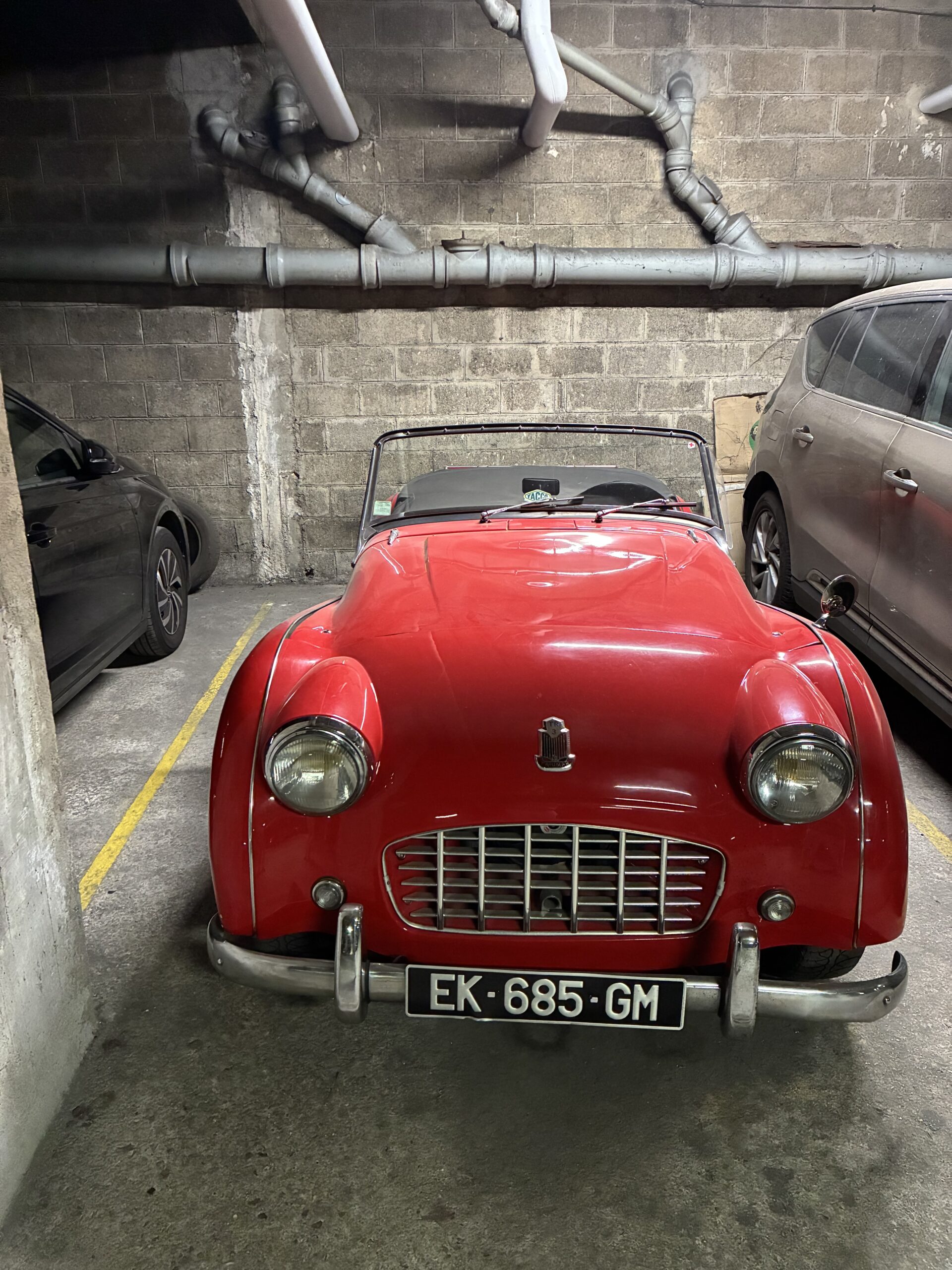 TR3 1957 petite bouche