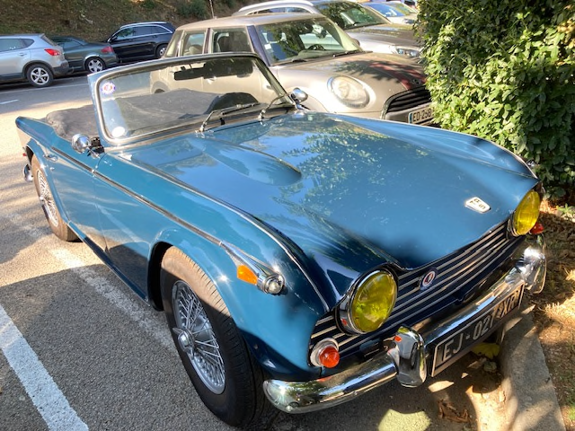 Vends cause double emploi Triumph TR5PI – Déc 1968