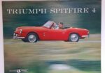 Plaquette commerciale de la Triumph Spitfire 4 (Mk1)