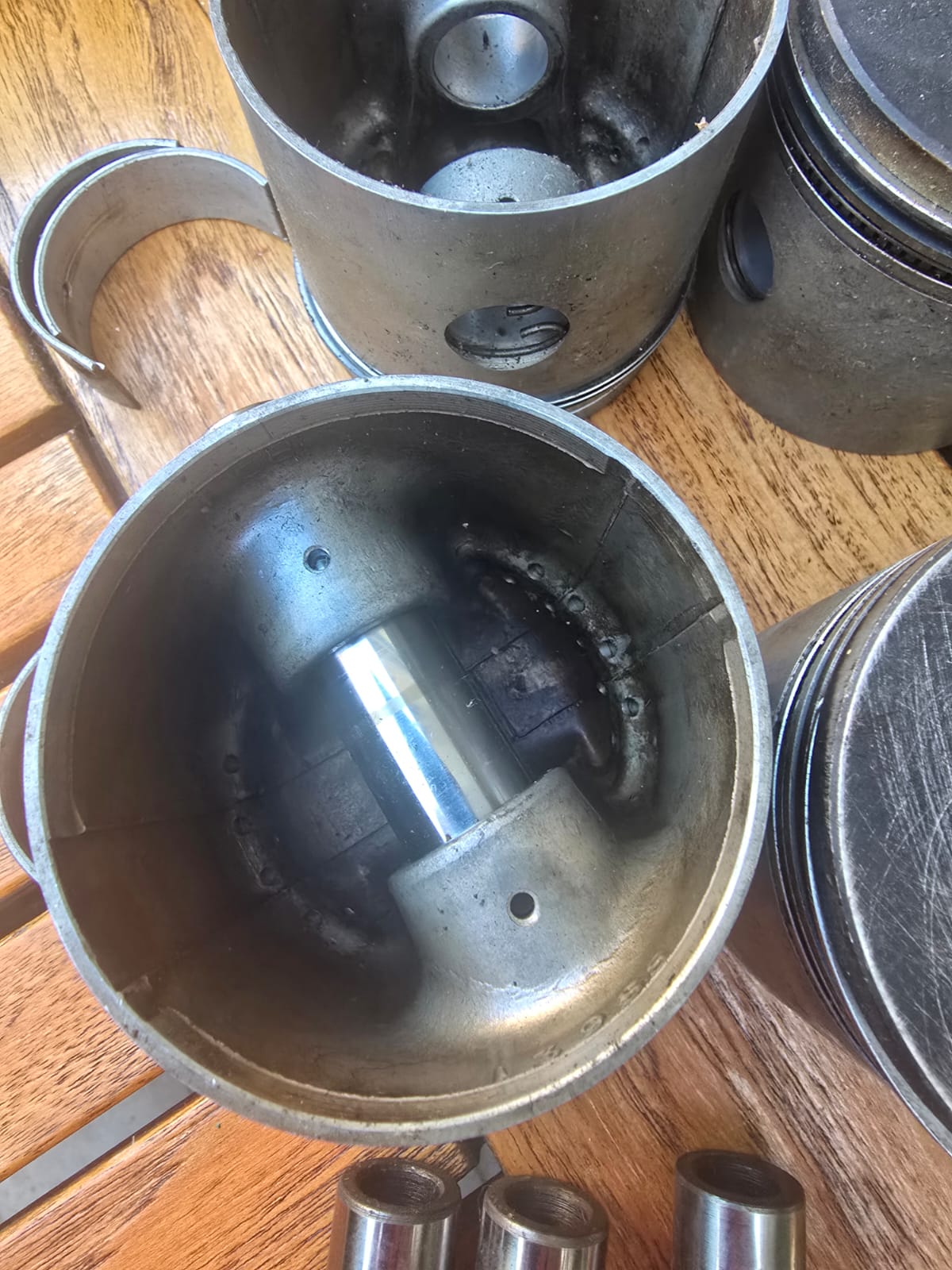 Kit chemises pistons 87 mm TR3 1960