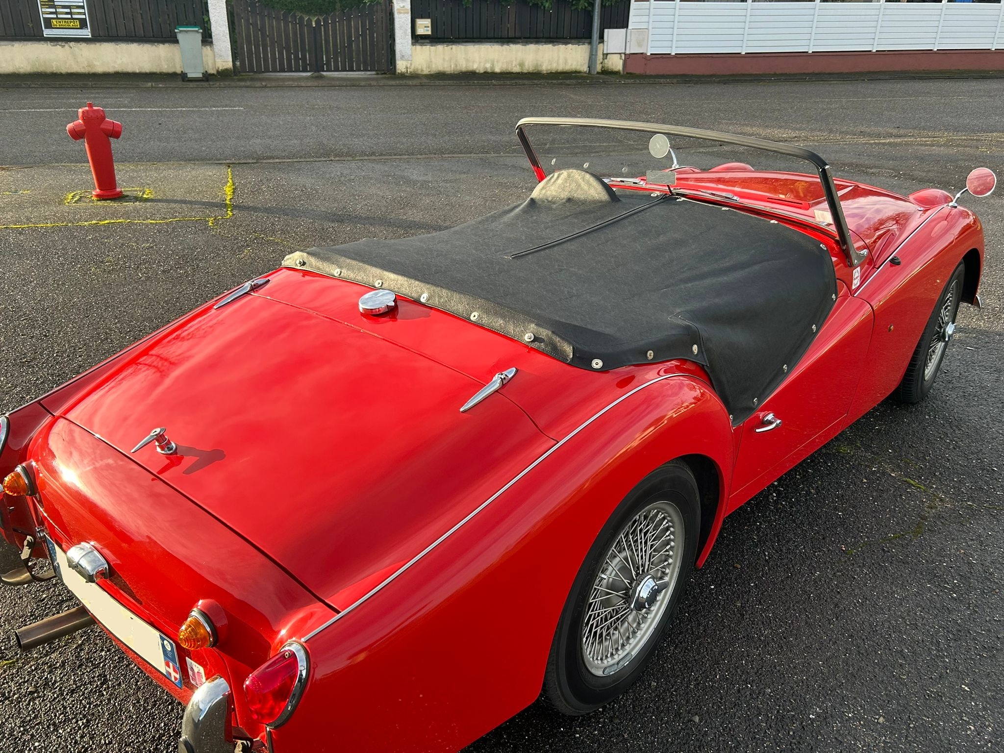 Très belle TR3A 1958