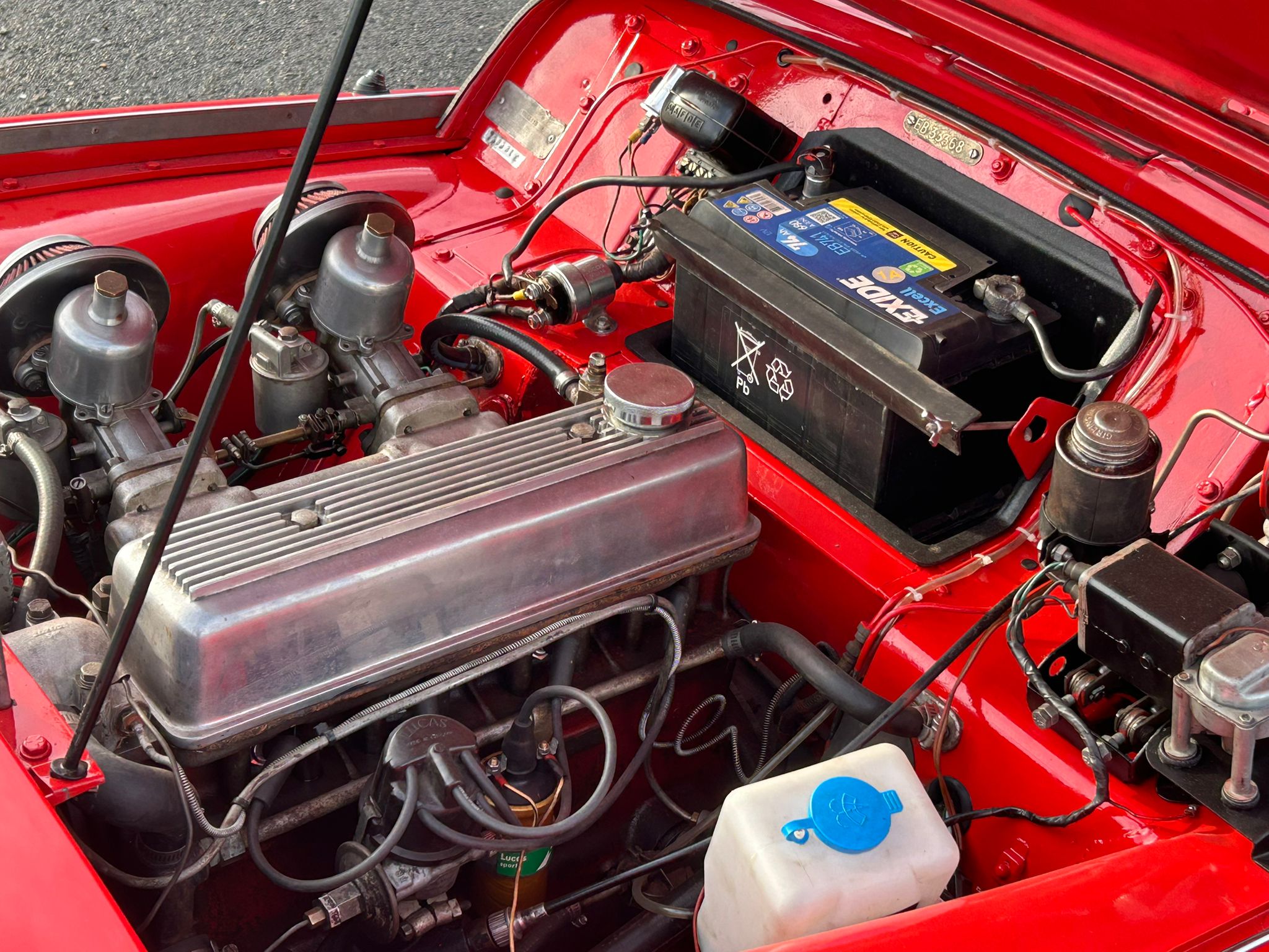 Très belle TR3A 1958